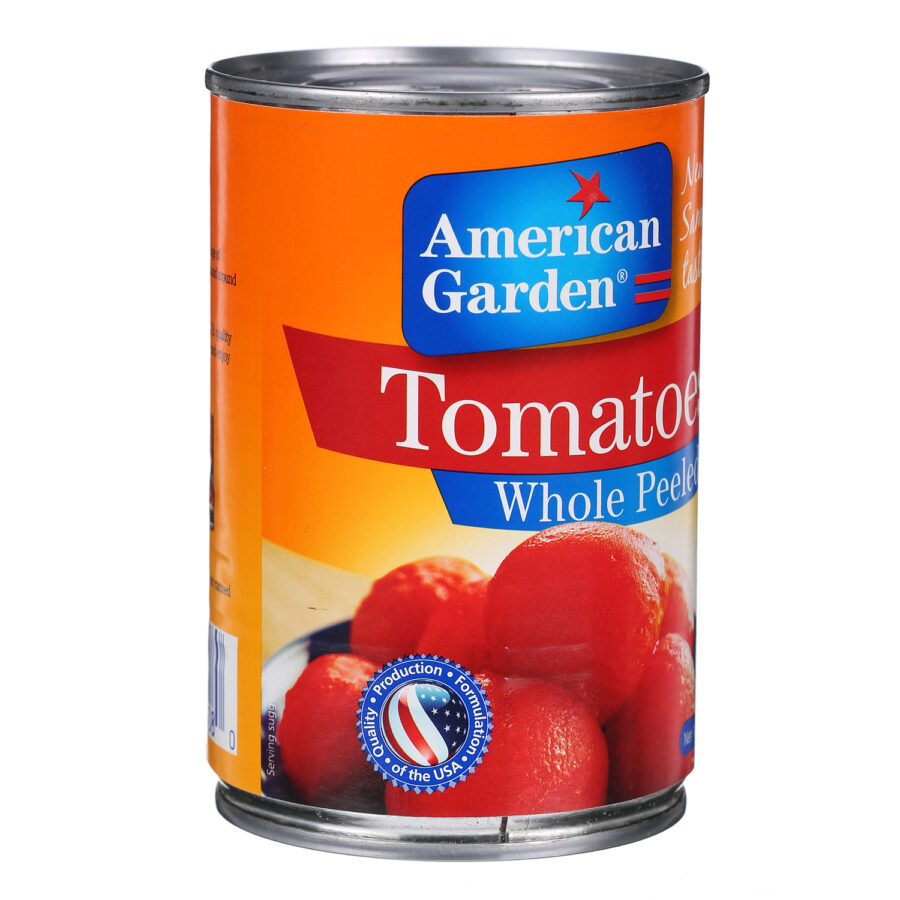 American Garden Whole Peeled tomatoes