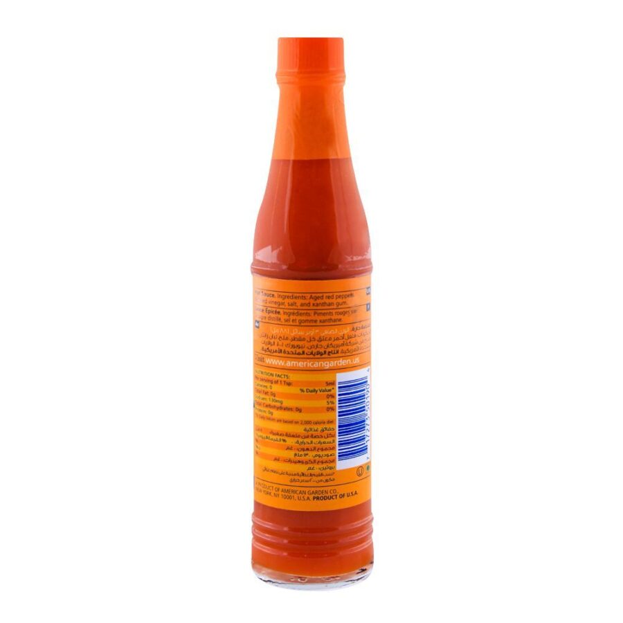 American Garden Hot Sauce (PLAIN) 89ml - Image 3
