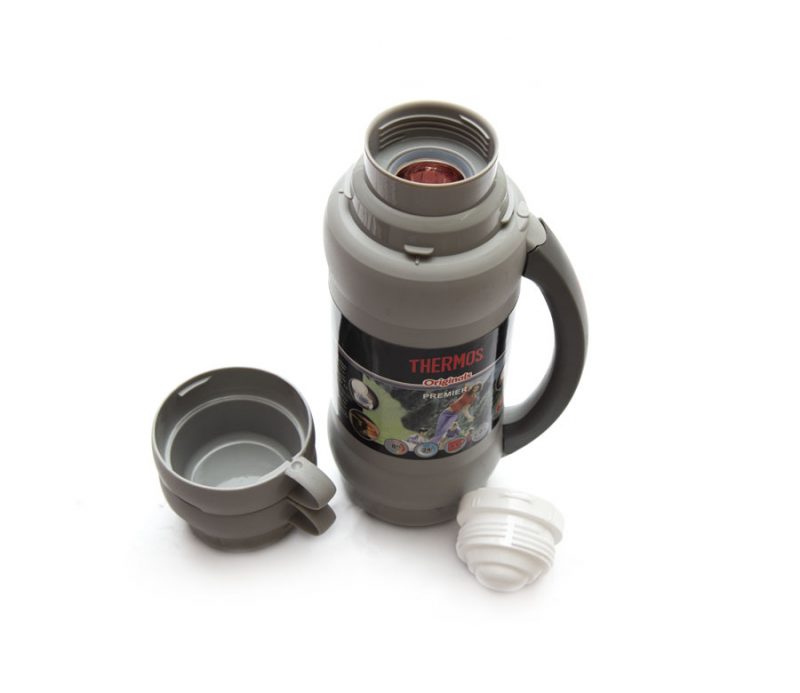Thermos 34-180 Premier Flask Grey