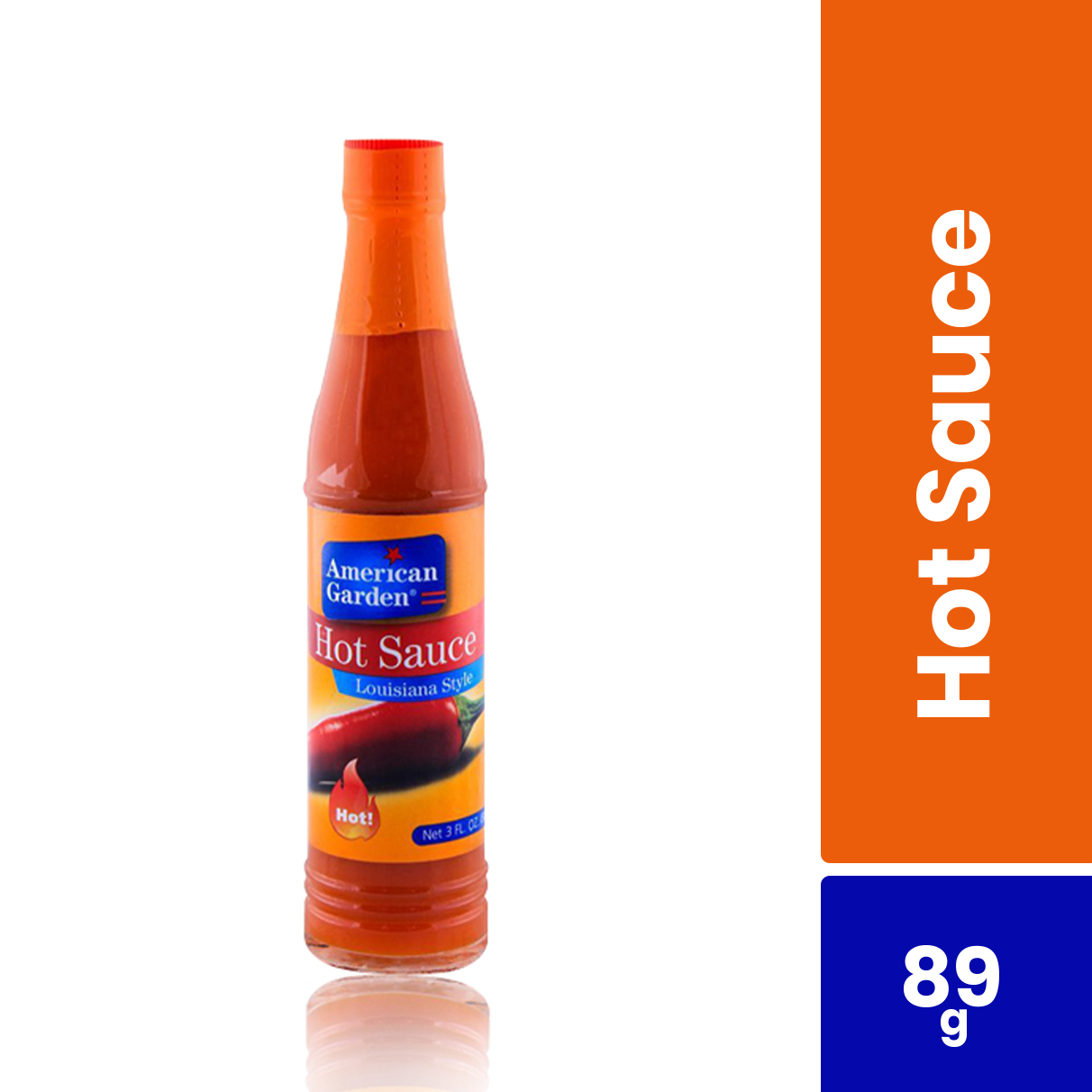 American Garden Hot Sauce (PLAIN) 89ml
