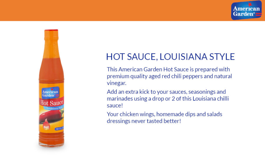 American Garden Hot Sauce Plain - Image 2