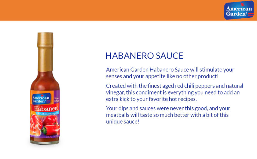 American Garden Hot Sauce Tabasco - Image 3