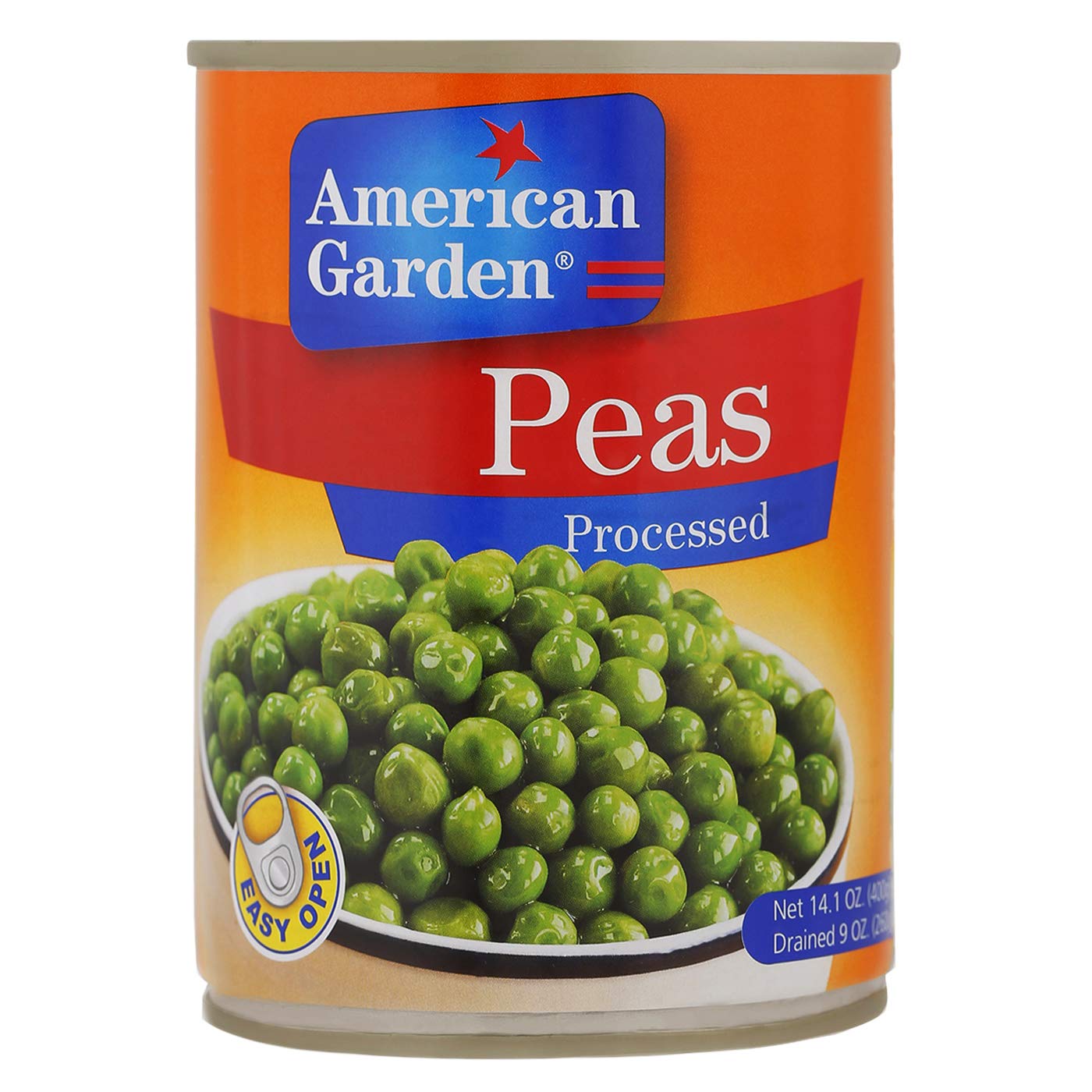American garden sweet green peas