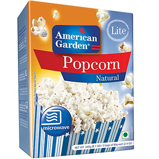 American Garden Natural Lite popcorn