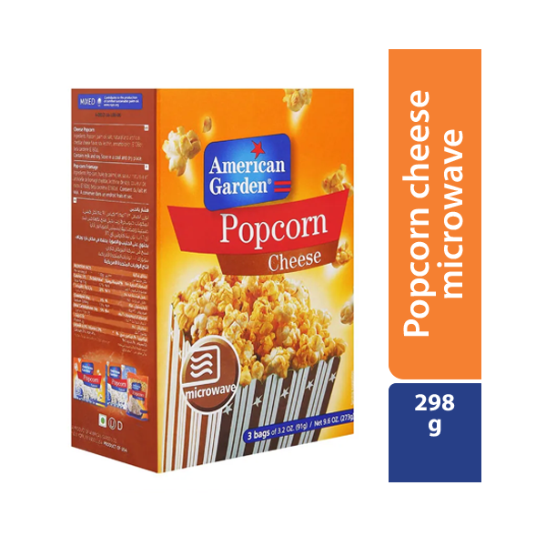 American Garden Popcorn cheese microwave