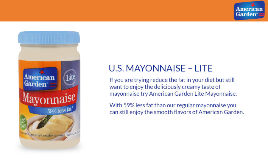 American Garden Mayonnaise – LITE - Image 2