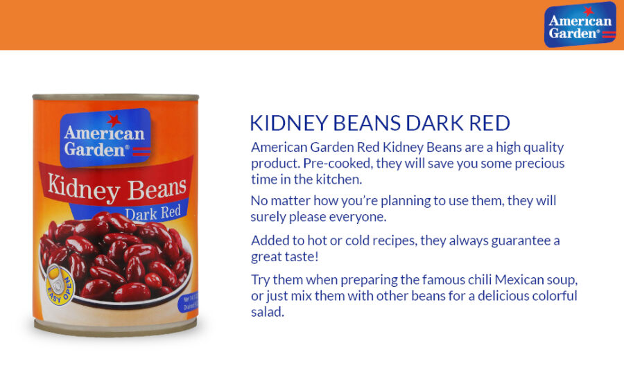 American Garden Dark Red Kidney Beans - Image 5
