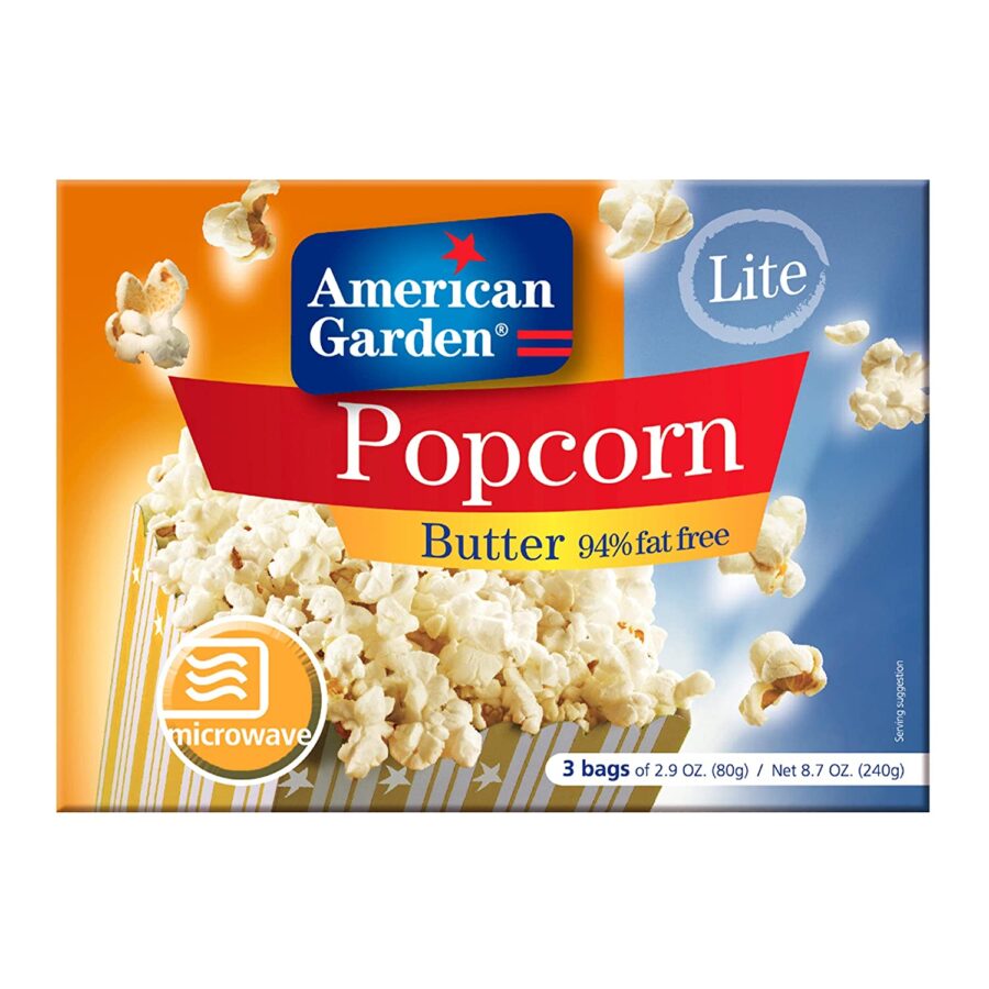 American Garden Fat-Free Buttered popcorn - Image 4