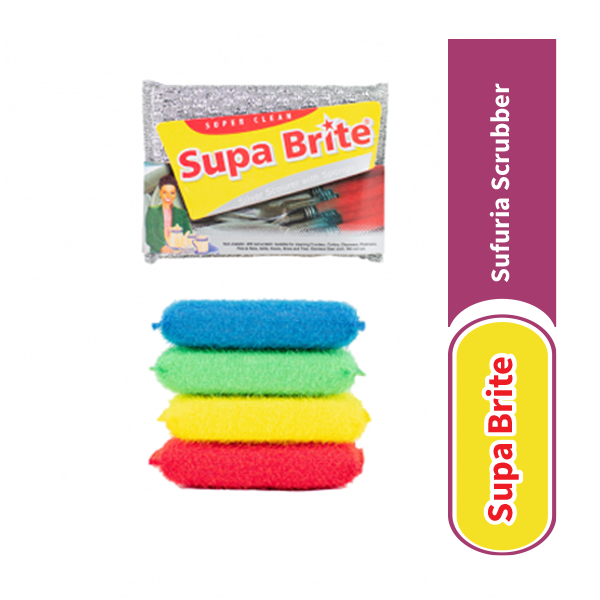 Super Brite Foam stainless Scourers