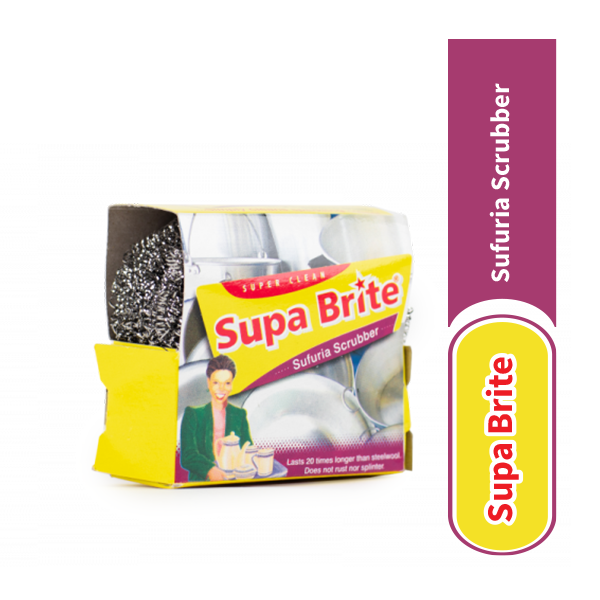 Supa Brite Stainless steel sufuria scrubbers