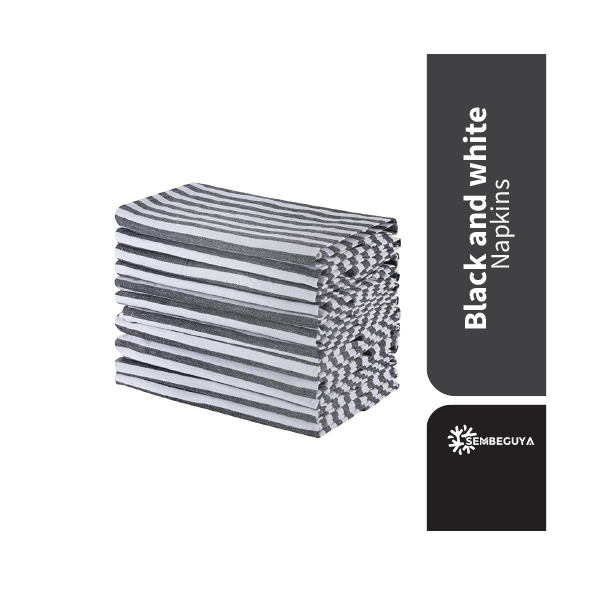 Black and white Napkins
