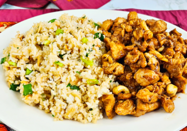 Chicken Nuggets with Fried Rice Recipe