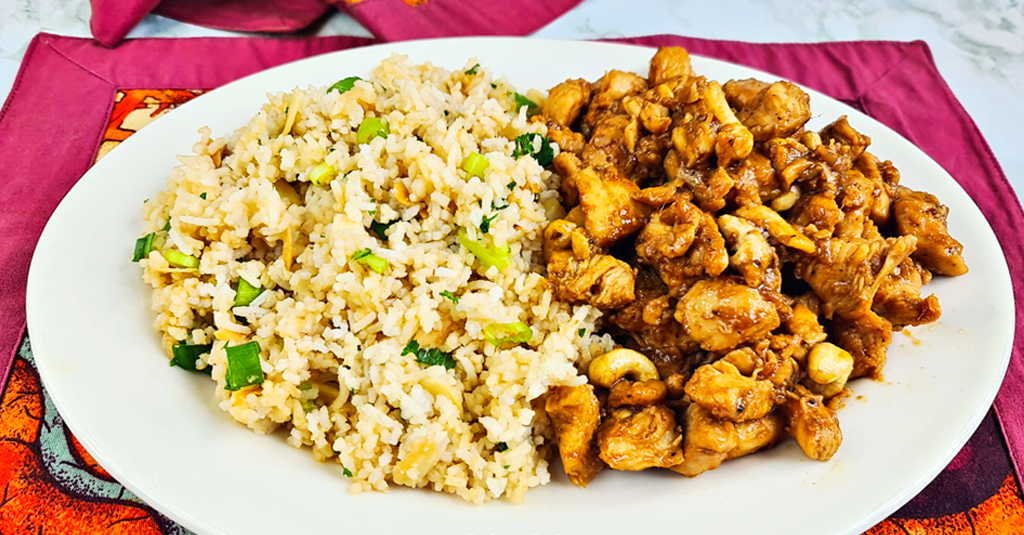 Chicken Nuggets with Fried Rice Recipe