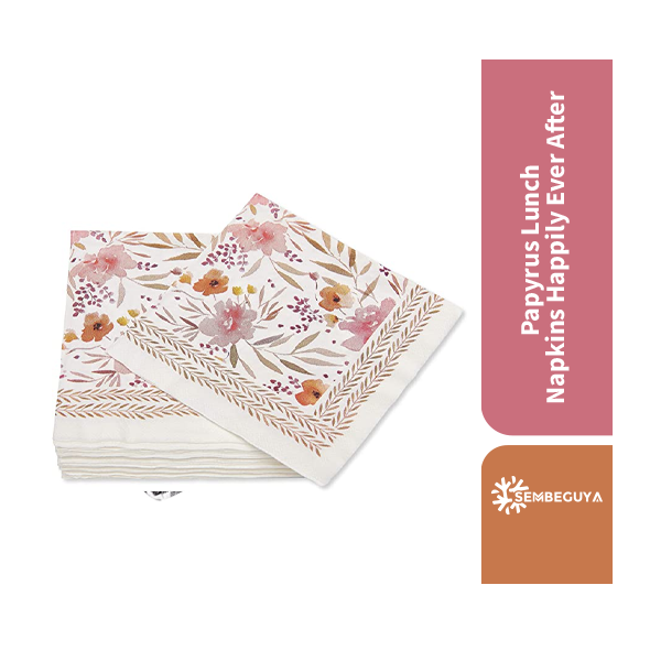 Papyrus Lunch Napkins Happily Ever After